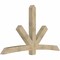 Ekena Millwork Alberta Rough Sawn Timber Gable Bracket, Douglas Fir, 96"W x 56"H x 6"D x 6"F, 14/12 Pitch GBW096X56X0606ALB00RDF - alternate 2